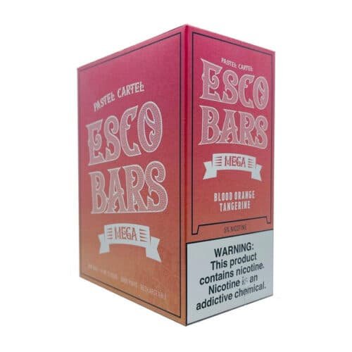 Blood Orange Tangerine – Mega Esco Bars – 10 Pack