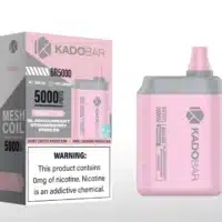 Blackcurrant Strawberry Freeze (Ice) - 0% Nicotine - Kado Bar 5000