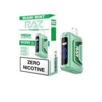 MIAMI MINT – RAZ TN9000 ZERO NICOTINE