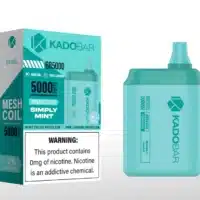 Simply Mint - 0% Nicotine - Kado Bar 5000