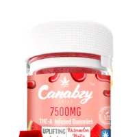 Canabzy THC-A Infused Gummies 7500mg – Watermelon Mojito