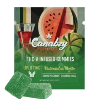 Canabzy THC-A Infused Gummies 500mg – Watermelon Mojito