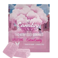 Canabzy THC-A Infused Gummies 500mg – Cotton Candy