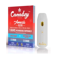 Canabzy Disposable – Amnesia Blend – Space Candy + Watermelon Zkittles