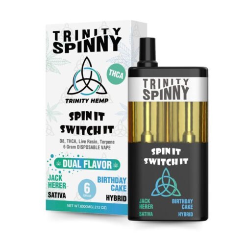 Trinity Hemp Trinity Spinny THC-A Disposable Jack Herer - Birthday Cake