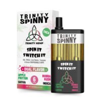 Trinity Hemp Trinity Spinny THC-A Disposable Apple Fritter - Bubba Kush