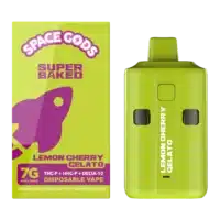 Space Gods Super Baked THC-P Disposable 7G - Lemon Cherry Gelato