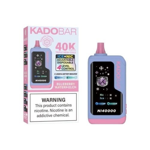 Kado Bar NI40K Ice+Nic Control Disposable - Blueberry Watermelon