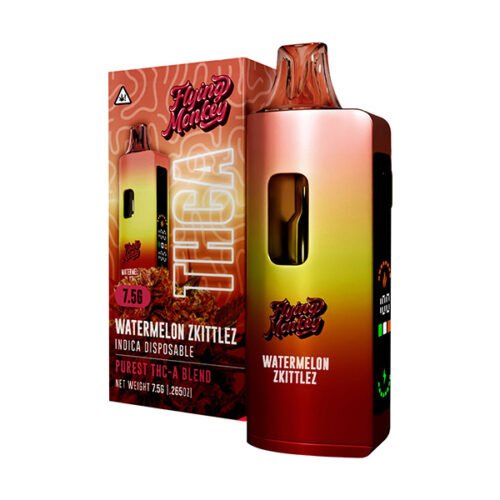 Watermelon Zkittlez Flying Monkey Purest THCA Blend Disposable | 7.5g |